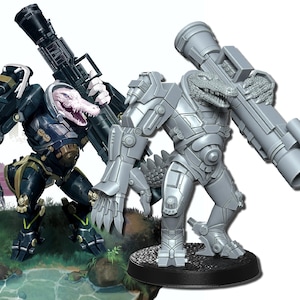 KRAGG THUNDERSCALE NEOKINGDOM, role playing games, miniature wargame, 3D printing