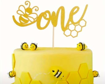 Happy Bee-Day Themed First Birthday Party Bundle – “Sweet as Can Bee“