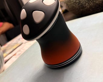 Magic Mushroom Desktop Herb Crusher & Hidden Storage Figurine