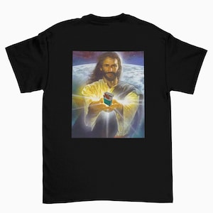 Jesus Holding Cigarettes Shirt, Jesus Meme Shirt, Cigarettes Meme t-shirt, funny cigarettes tshirt, funny graphic tee
