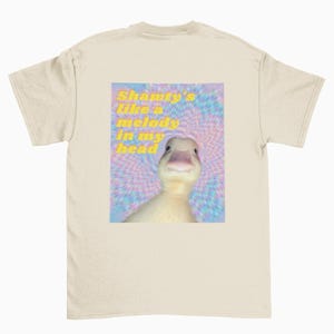 Shawty Duck Meme Shirt, Silly Meme tshirt for girls, funny unisex graphic tee, funny tiktok video meme tee, meme shirts