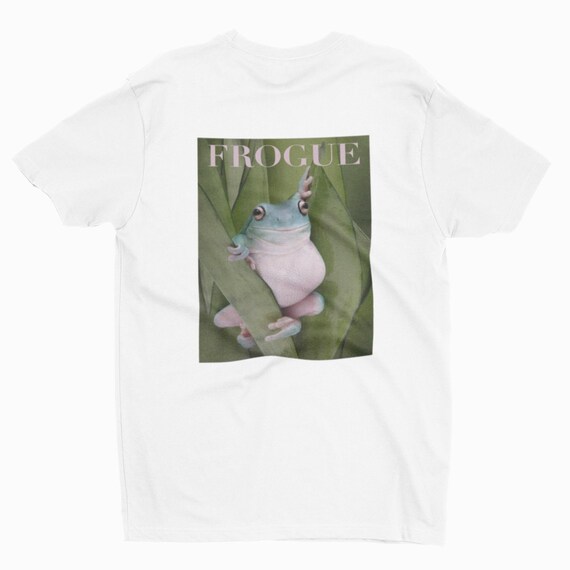 Frogue Shirt, Funny Frog Meme tshirt, silly frog meme shirts, frog lover t-shirt, funny frog tee, funny nature tshirt, sarcastic tee