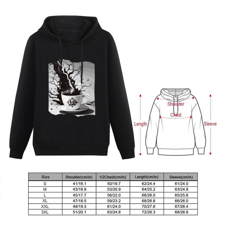 Strong Coffee Hoodie for Women zdjęcie 2