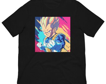 Dragon ball z shirt , vegeta shirt , vegeta blue shirt, dbz shirt , gift for friend, birthday gift