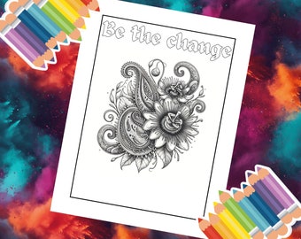 Moments motivants : une collection de coloriages pour prendre soin de soi