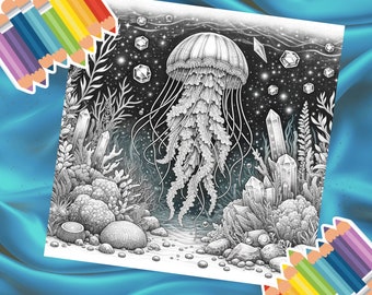 Bijoux méduses : une aventure sous-marine