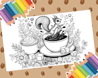 Les aventures fantaisistes du café de l'écureuil
