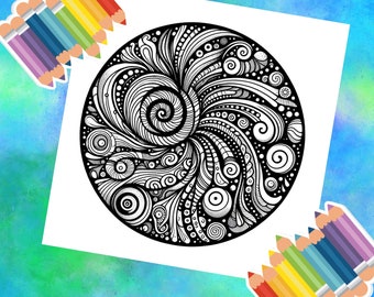 Tourbillons et volutes : une aventure zen enchevêtrée