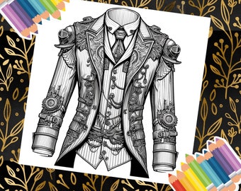 Fleurs mécaniques : un voyage de coloriage steampunk