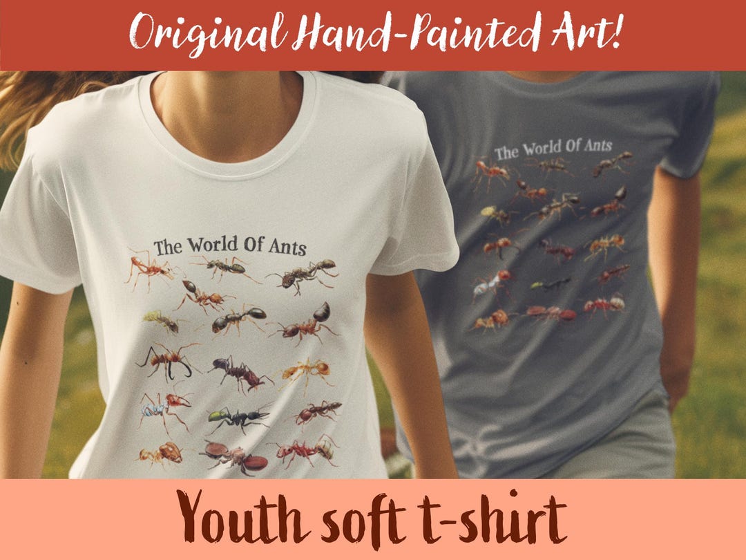 Kids Ant Cotton T-Shirt main image 1