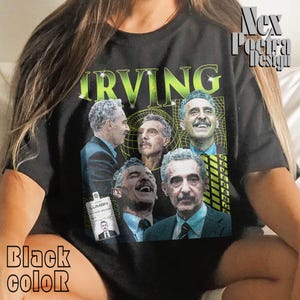 Trennen Irving Bailiff Shirt, Trennen Grafik T-Shirt, Unisex Grafik T-Shirt im Vintage-Stil, Geschenk für TV-Liebhaber, Lumon, Makrodaten Verfeinerung T-Shirt