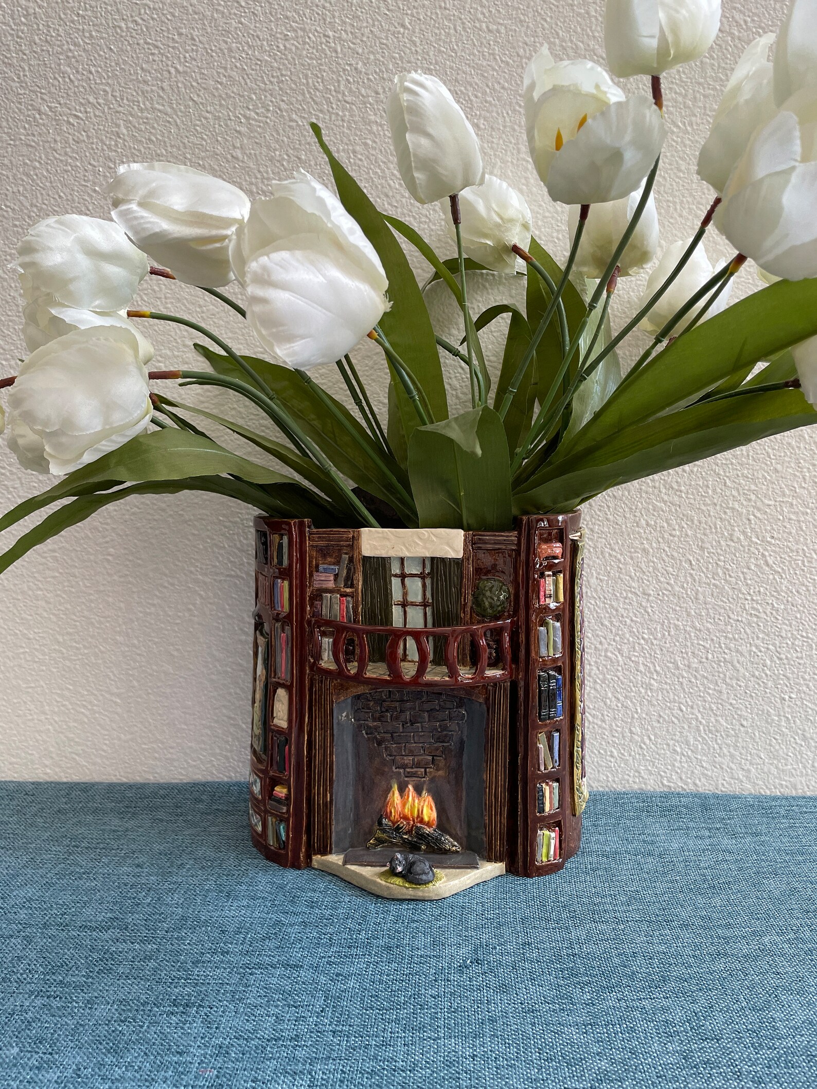 Library Vase Planter - Etsy