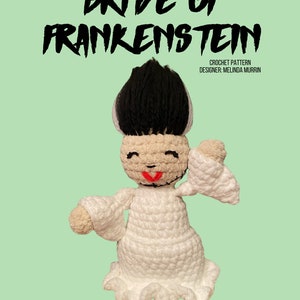 Bride of Frankenstein PDF Crochet Pattern