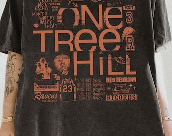 One Tree Hill Doodle Shirt, Tree Hill Raven Shirt, One Tree Hill T-Shirt, Nathan Scott 23 Shirt, North Carolina Town Shirt, Weihnachtsgeschenk