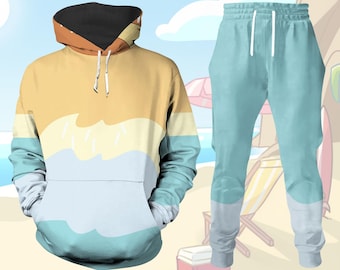 Radley Cosplay Hoodie, Radley Costume Jogger Pants, Radley Cosplay Joggers, Blue Uncle Adult Hoodie, Radley Dog Jogger, Hoodie Men