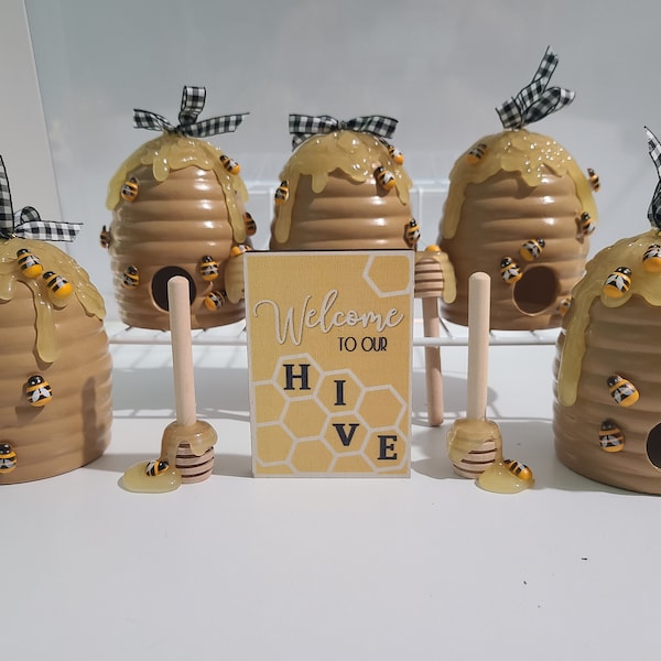 Ceramic Bee Hive