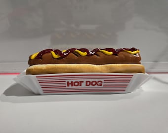 Fake/Faux Hot Dogs, Sauerkraut Dog, Chili Dog, Summer Cookout, Summer Grilling, Summer BBQ, Summer Barbeque, Summer Picnic, Summer Decor