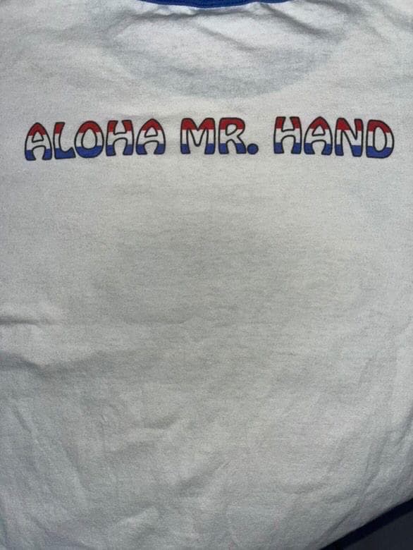 Vintage 90's Beastie Boys Aloha Mr Hand Ringer T-shirt - Etsy