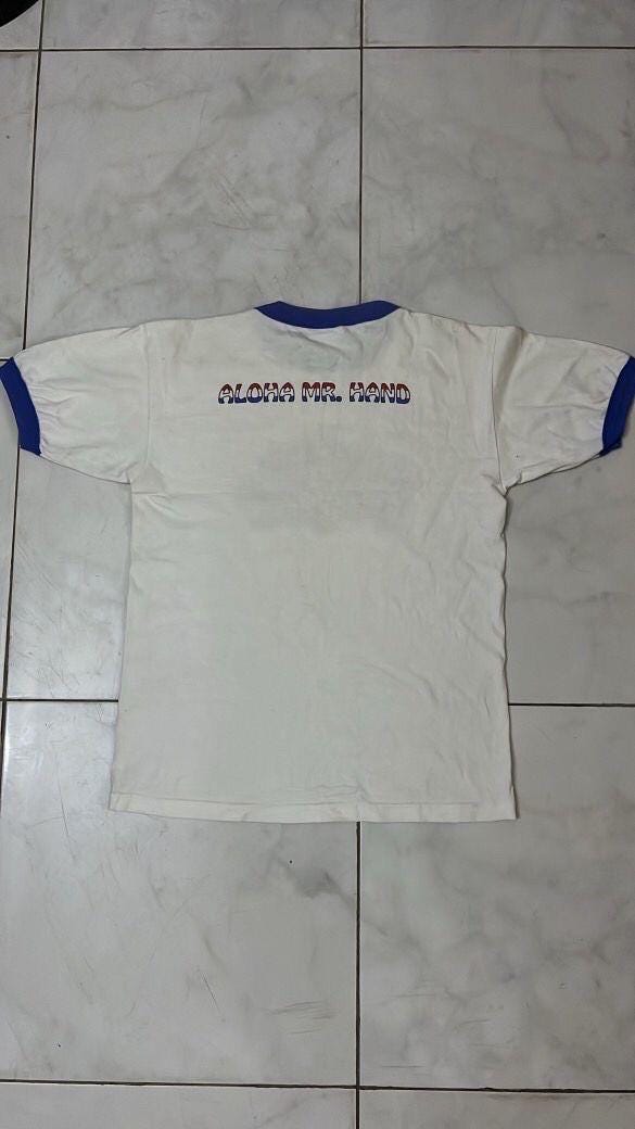 Vintage 90's Beastie Boys Aloha Mr Hand Ringer T-shirt - Etsy