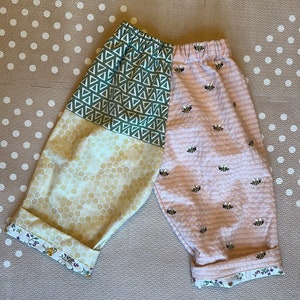 Tiny Folds: Custom Childrens Patchwork Pants image 5