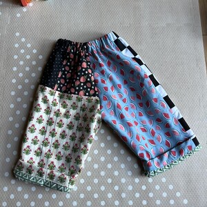 Tiny Folds: Custom Childrens Patchwork Pants image 2