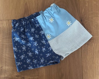 Petits plis : short patchwork personnalisé pour enfants