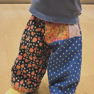 Tiny Folds: Custom Childrens Patchwork Pants image 4