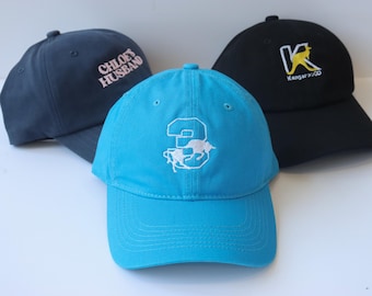 Embroidered Hat Personalized Dad Cap Embroidery Logo Baseball Hat Bachelorette Hats Custom Caps Sorority Hat Unisex Baseball Cap