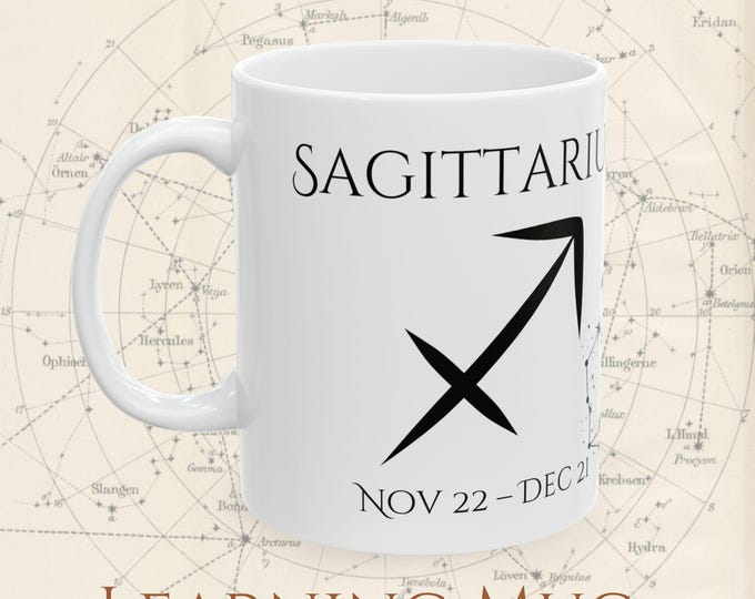 Sagittarius Zodiac Mug: Astrology Constellation, Birth Dates & Traits