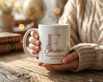 Emma Name Meaning Mug. Gift for Family and Friends