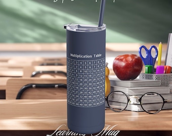 Maars Maker personalized 20oz Multiplication Table Tumbler!