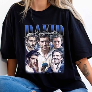 David Corenswet super man DC Actor T-Shirt, Vintage Style Celebrity Fan Merch, Movie TV Show Graphic Tee