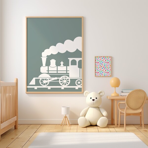 Train Prints - Etsy