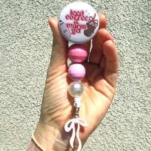 Ultrasound Badge Reel | Interchangable Top Option