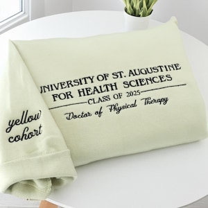 Personalisiertes College-Sweatshirt - Back To School Geschenk für Freund - Personalisierter Universitäts-Hoodie
