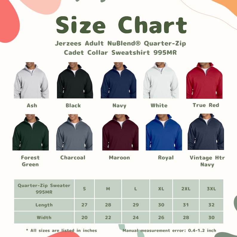 Sudadera personalizada con cremallera hasta el cuarto bordada para profesores, sudadera con nombre personalizado para profesores, regalo para guardería imagen 12