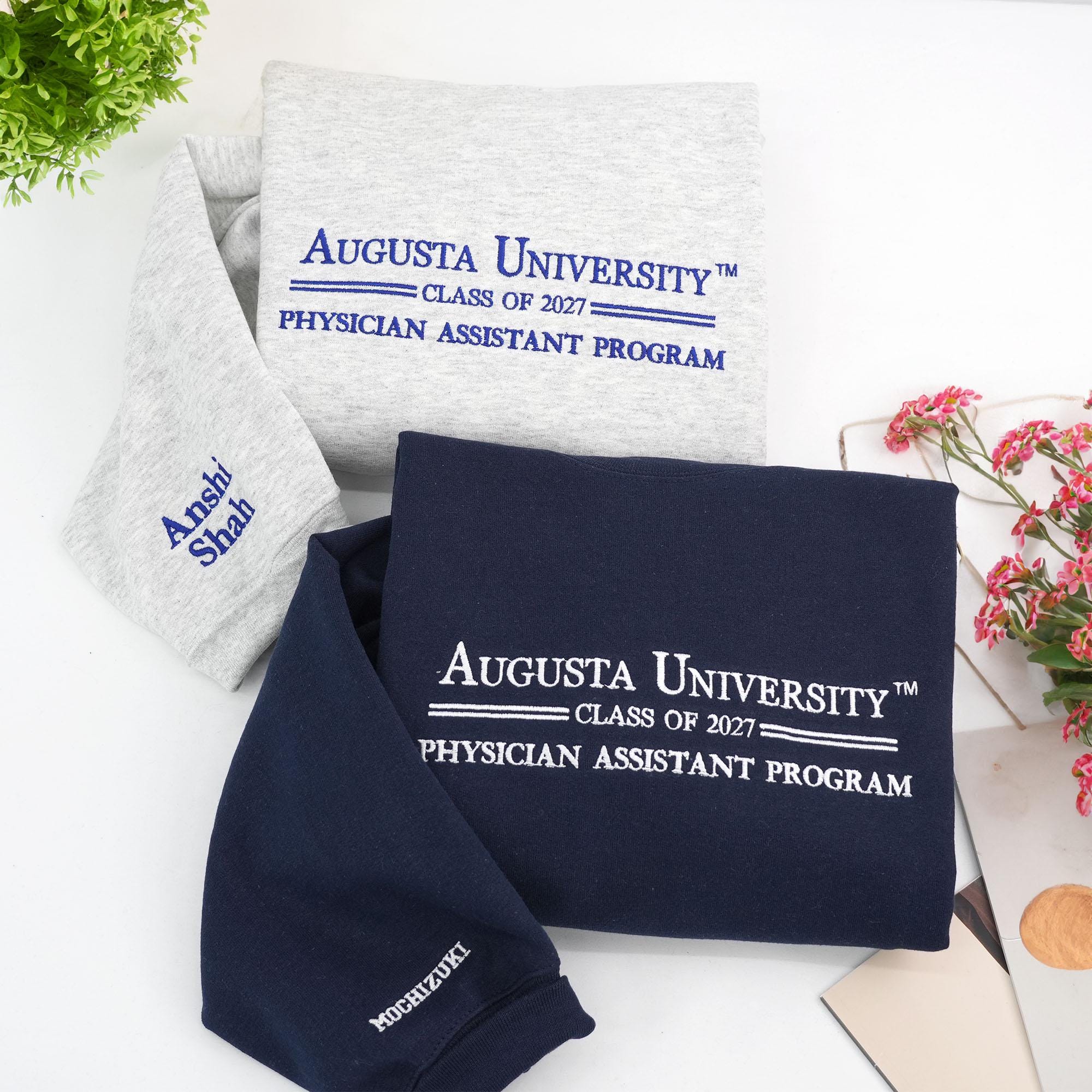 Custom Embroidered University Hoodie: Personalized College Sweatshirt ...