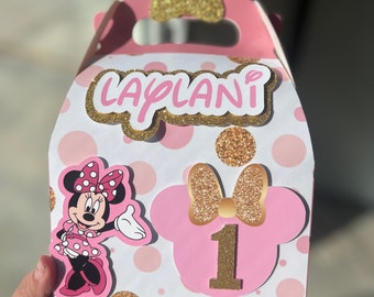 Minnie Mouse Treat Boxes