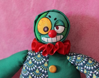 OOAK Clown Zombie Art Doll (2 Available)