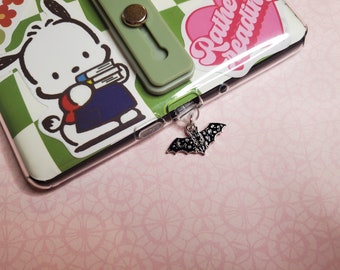 Bat Kindle Charm | Phone charm | Dust plug | Kindle accessories | Bookish