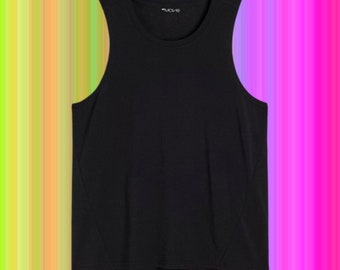 Sale Black Singlet Sport