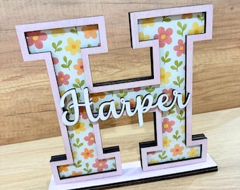 Baby Letter Bank, Baby Gift, Gifts For Kids, Colorful Bank, Graduation Gift, Piggy Banks For Girl, Wooden Bank, Gift For Son R11