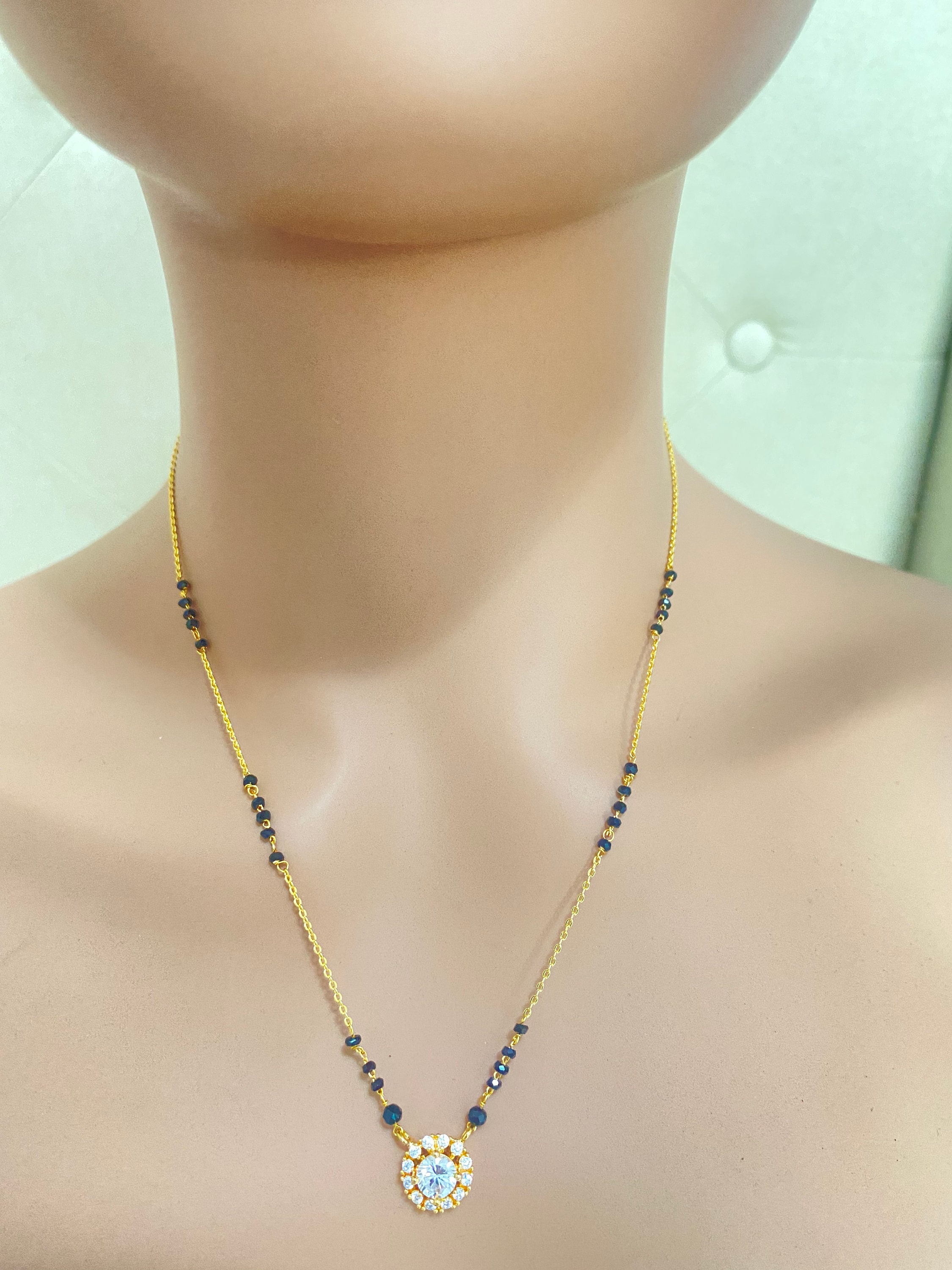 Chain mangalsutra in gold store