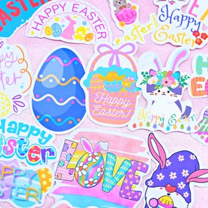 50 pieces a pack / Easter Stickers / Easter Holiday / Easter egg / decal