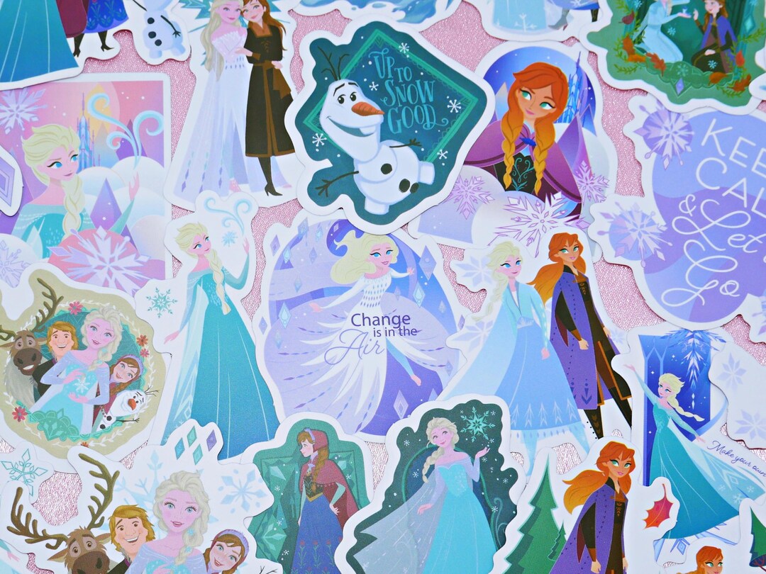 50 PCS A Pack / Stickers Pack / FROZEN / Elsa / Olaf / Decal - Etsy