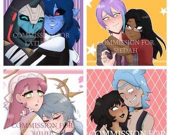 Art Commissions! (Custom, Oc x oc, selfshipp, furry, anime, cartoon, etc) :3