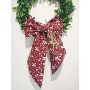 Faja de corona con monograma para puerta de entrada de casa, decoración navideña, corona personalizada para puerta de entrada, faja para boda, faja con monograma de una sola letra para Navidad