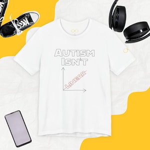 Autism Isn&#39;t Linear Unisex T-Shirt