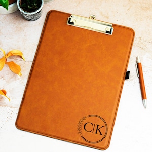 Personalized Leather Clipboard, Customized Engraved Clipboard, Nurse Graduation Gifts, School Gifts, Assistant Clipboards, Gift for Him