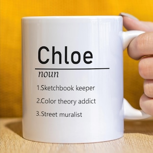 Name Definition Mug, Custom Name Coffee Mug, Cute Dictionary Mug, Meaningful Gift, Name Meaning Mug, Funny Friend Gift, Birthday Gift